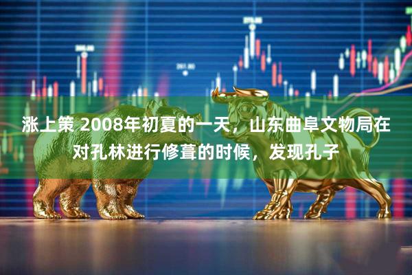 涨上策 2008年初夏的一天，山东曲阜文物局在对孔林进行修葺的时候，发现孔子